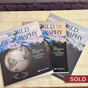 A Beka World Geography in Christian Perspective Homeschool kit